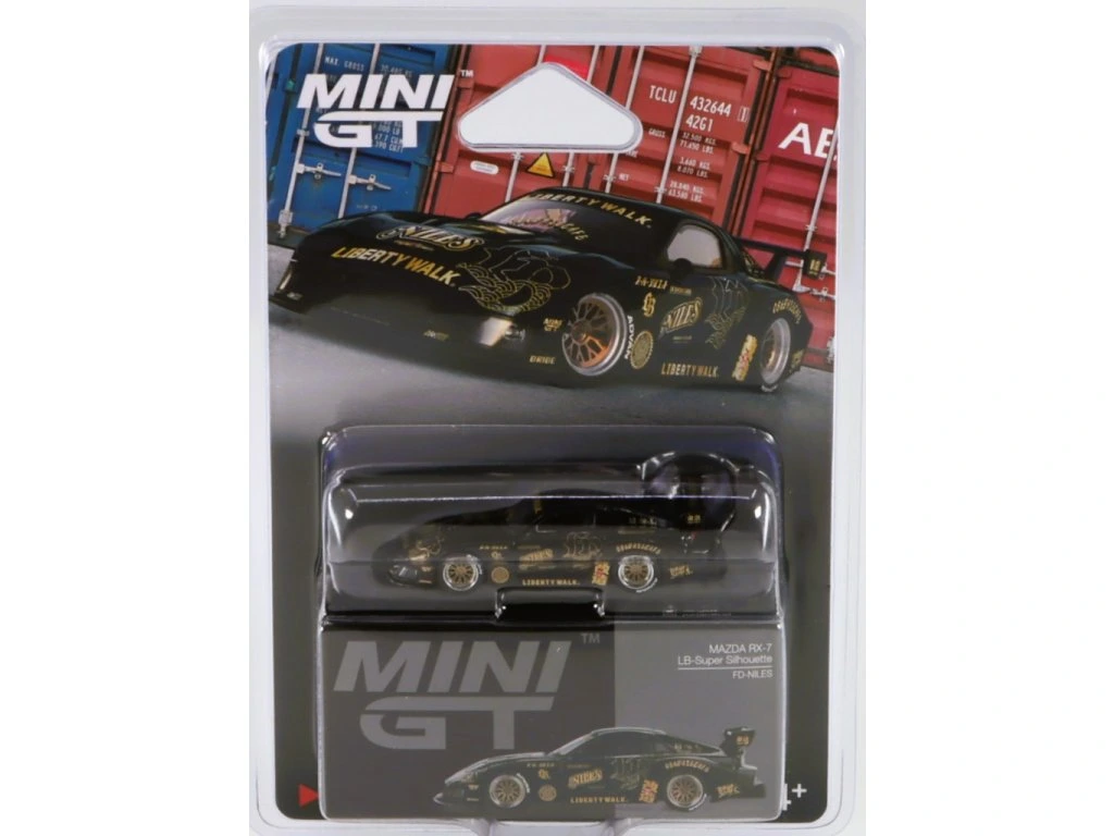 1:64 MAZDA RX7 (FD3S) LB-Super Silhouette FD-Niles (2025), black - MGT01101BL
