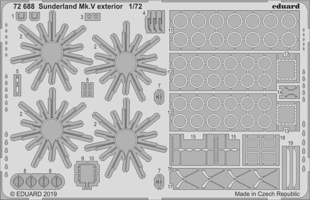 1:72 Sunderland Mk. V экстерьер - 72688