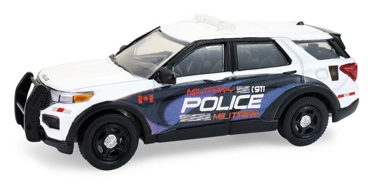 1:64 FORD Police Interceptor Utility 'Canada Forces Military Police' (Военная полиция Канады) 2024 - 43065E