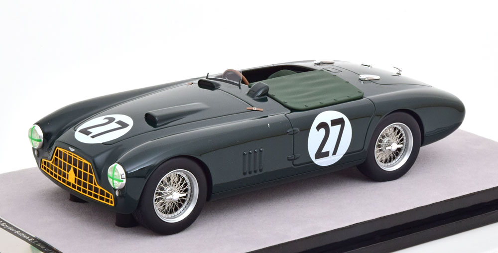 1:18 ASTON MARTIN DB3 S № 27 British Empire Trophy, Isle of Man, Geoff Duke (1952) - TM18-203D