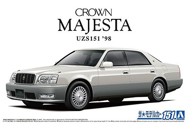1:24 Сборная модель TOYOTA UZS151 CROWN MAJESTA C-TYPE 98 - 06219