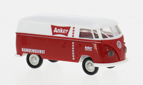 1:87 VOLKSWAGEN T1b Kasten (1960), red/white - 32303