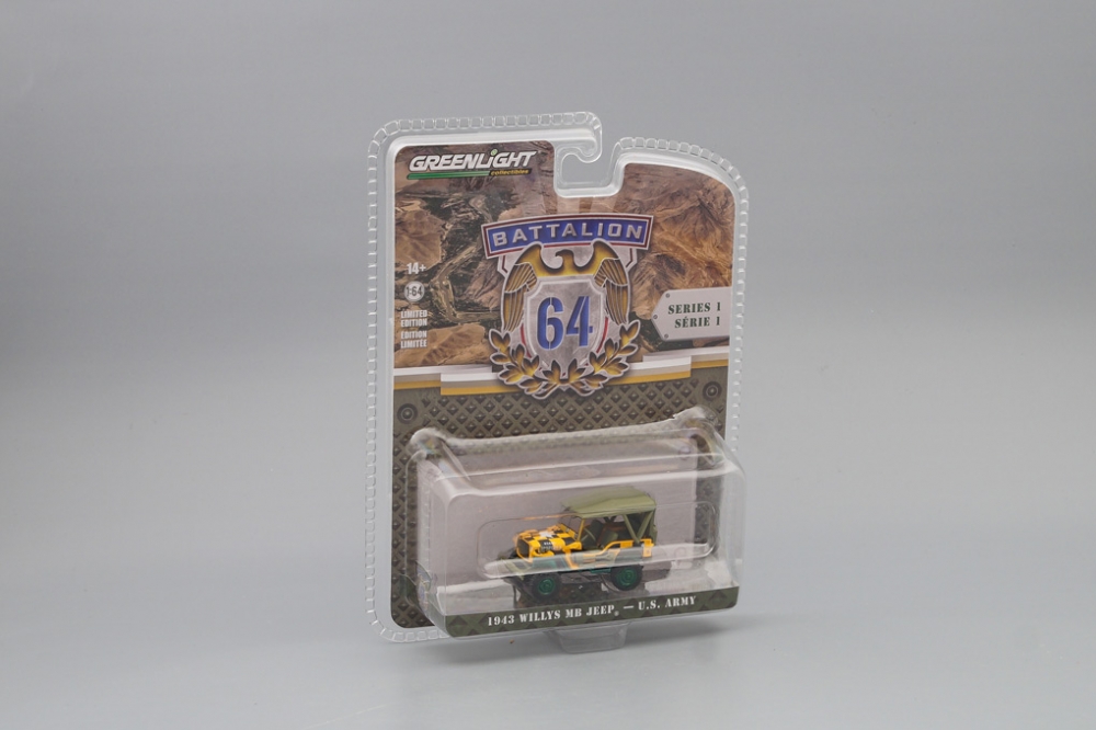 1:64 (Greenlight!) JEEP Willys MB United States Air Force 'Follow Me' 1943 - 61010DG