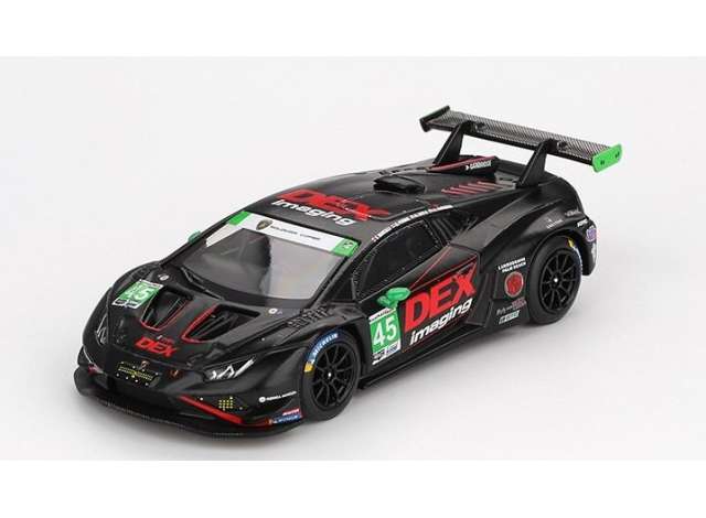 1:64 Lamborghini Huracan GT3 Evo 2 #45 Dex Imaging Daytona 24hrs, black/red 2024 - MGT01129BL