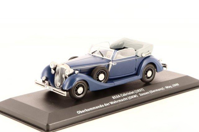 1:43 HORCH 853A cabriolet (1940), Voitures Militaires de la 2nde Guerre Mondiale 82 - M6042-82