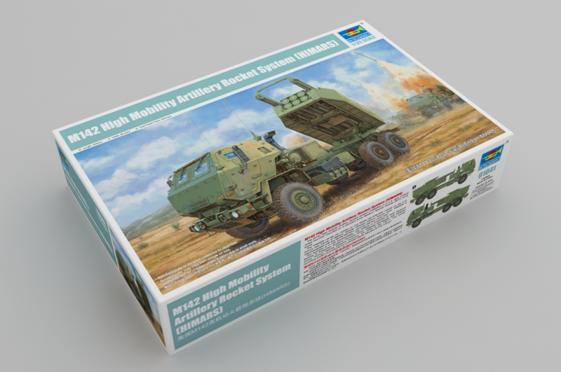 1:35 Сборная модель Американская ракетно-артиллерийская система M142 (HIMARS) - 01041