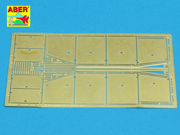 1:48 Фототравление для Side Skirts for german anti-tank self proppeled gun Sturmgeschütz III, Ausf.G - early - 48 044