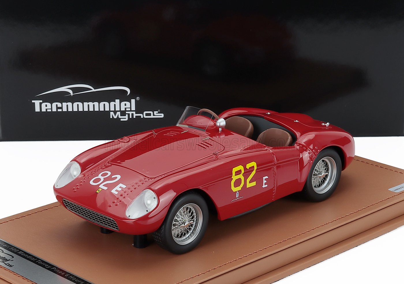 1:18 FERRARI 500 Mondial 3.0l Spider №82e 6h Torrey Pines (1956) Phil Hill - Richie Ginther, Red - TM18-278B