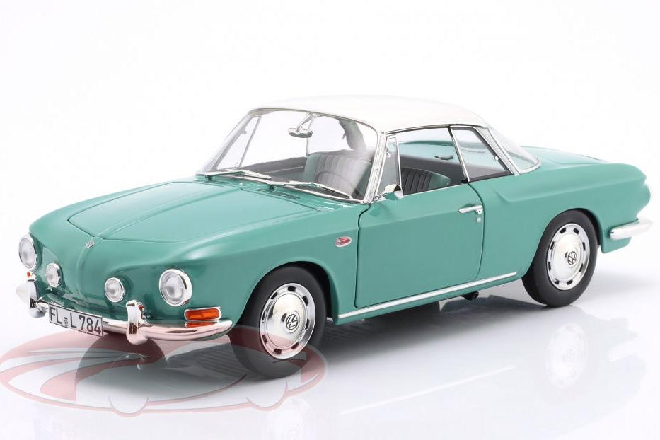 1:18 VOLKSWAGEN Karmann Ghia 1500 Typ 34 (1961), Pacific green - 188645