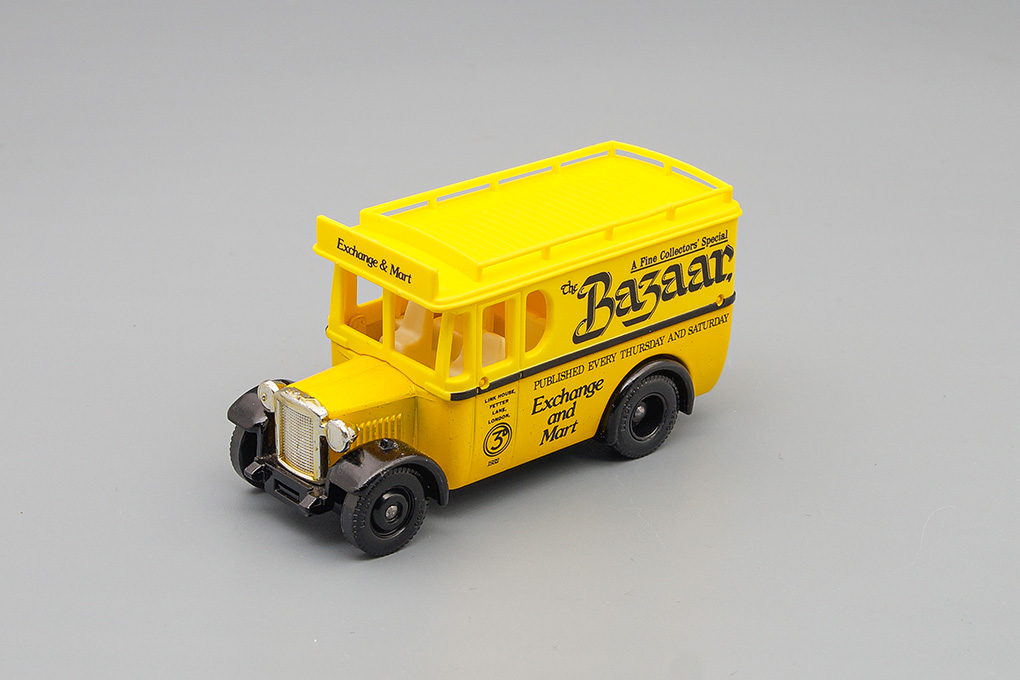 DENNIS Delivery Van 'Exchange & Mart Bazaar' (1932), yellow - LP34010-X1