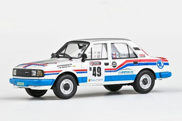 1:43 SKODA 120L №49 (1984) Star Rally Barum Rally Zlín Historic  M.Zavřel/M.Vtípil (2021) - 712TA