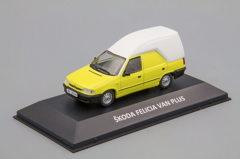 1:43 Skoda Felicia Van Plus, yellow - SKOP42