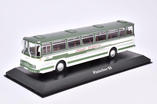 1:72 автобус FLEISCHER S5 ГДР 1970 White / Green - 4642126