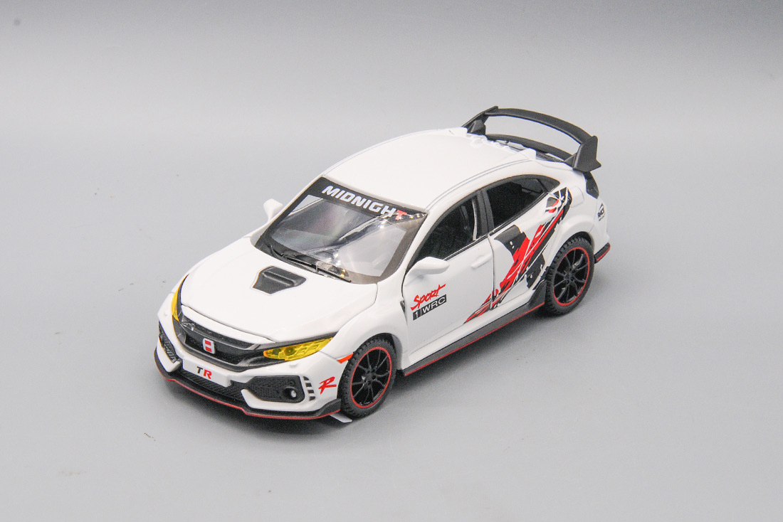 1:32 HONDA Civic WRC белый, 15 см - VB32571-W
