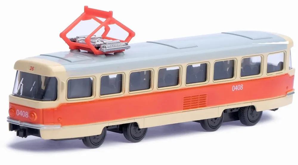 1:87 Трамвай, бежево-оранжевый - P49212-X1