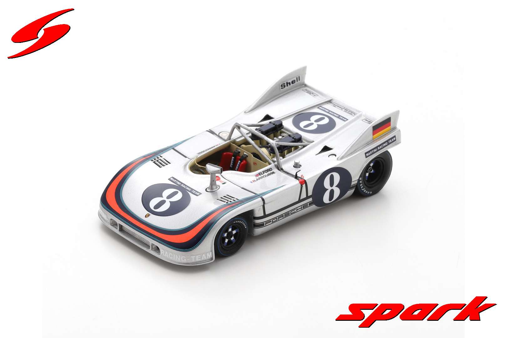 1:43 PORSCHE 908/3 #8 Targa Florio G. Larrousse - V. Elford (1971) - S2332