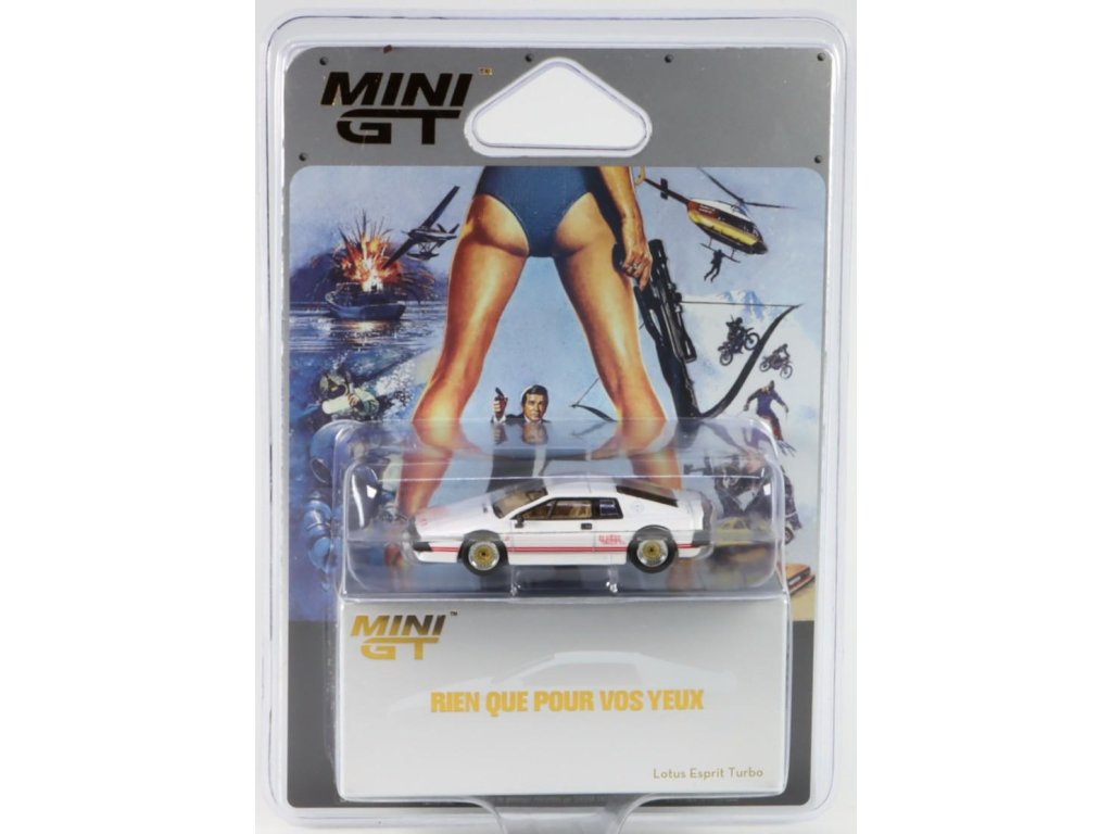 1:64 LOTUS Esprit Turbo (1981), white / golden Rims (French package) - MGT00907-007F-BL