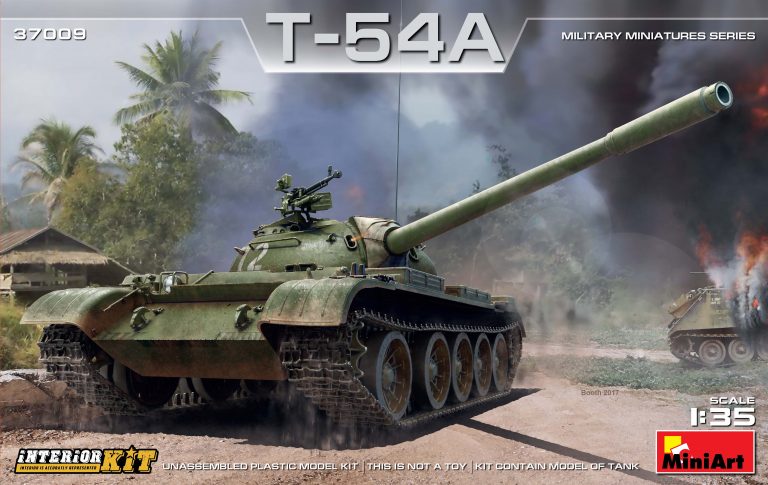 1:35 Сборная модель Танк Т-54A INTERIOR KIT - 37009