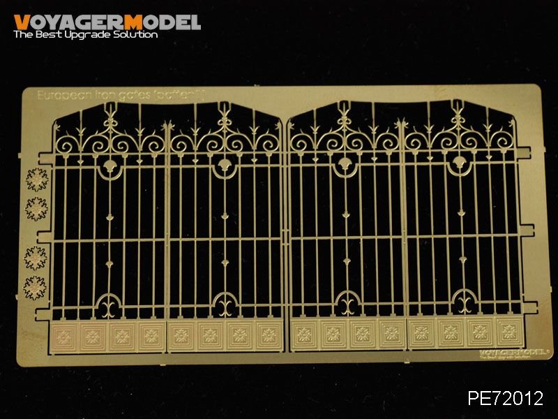 1:72 Фототравление European Iron Gates (Pattern 1) - PE72012