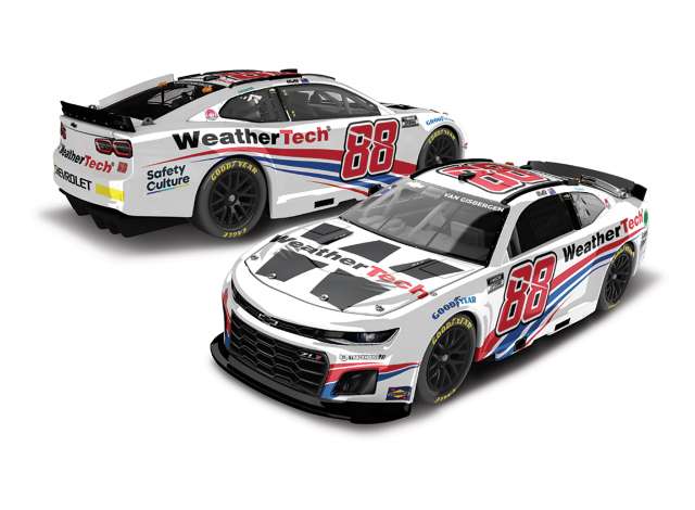 1:24 CHEVROLET #88 Shane Van Gisbergen *Weathertech*, white/blue/red 2025 - C882522WRTSV