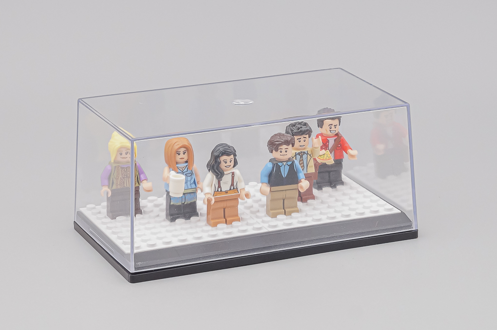 Бокс черный подиум + LEGO белый - SB017