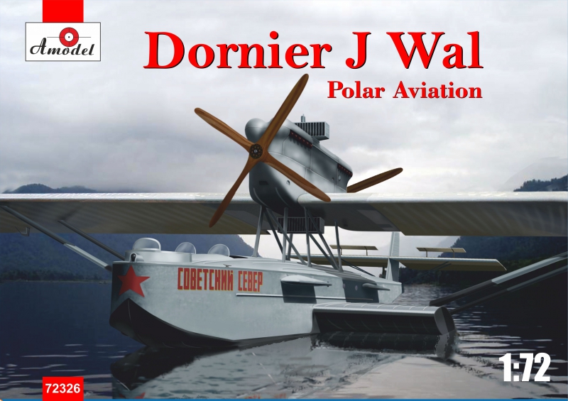 1:72 Сборная модель Немецкая летающая лодка Dornier Do J Wal (полярной авиации ВВС РККА) - 72326