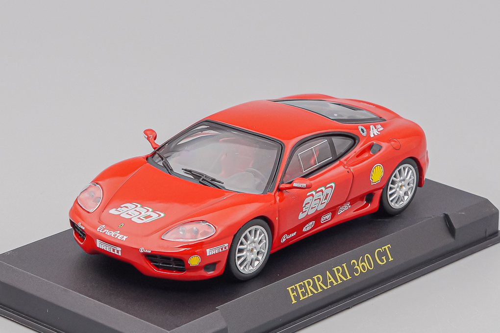 1:43 FERRARI 360 GT, Ferrari Collection 29, red - FC029-X3
