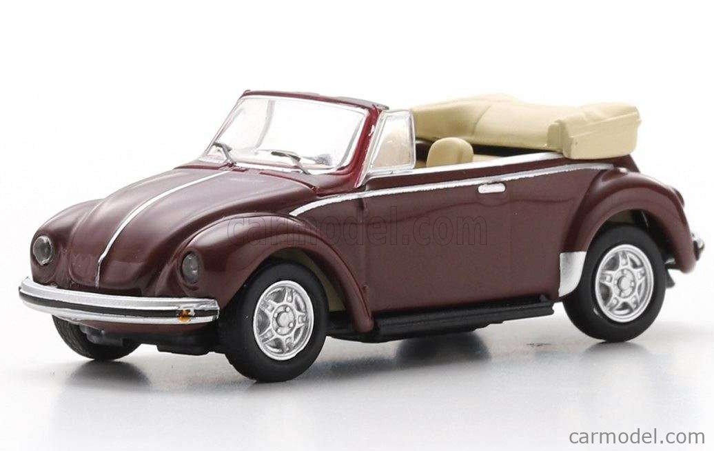 1:87 VOLKSWAGEN Beetle Maggiolino Cabriolet Open (1965), brown - 87U00059