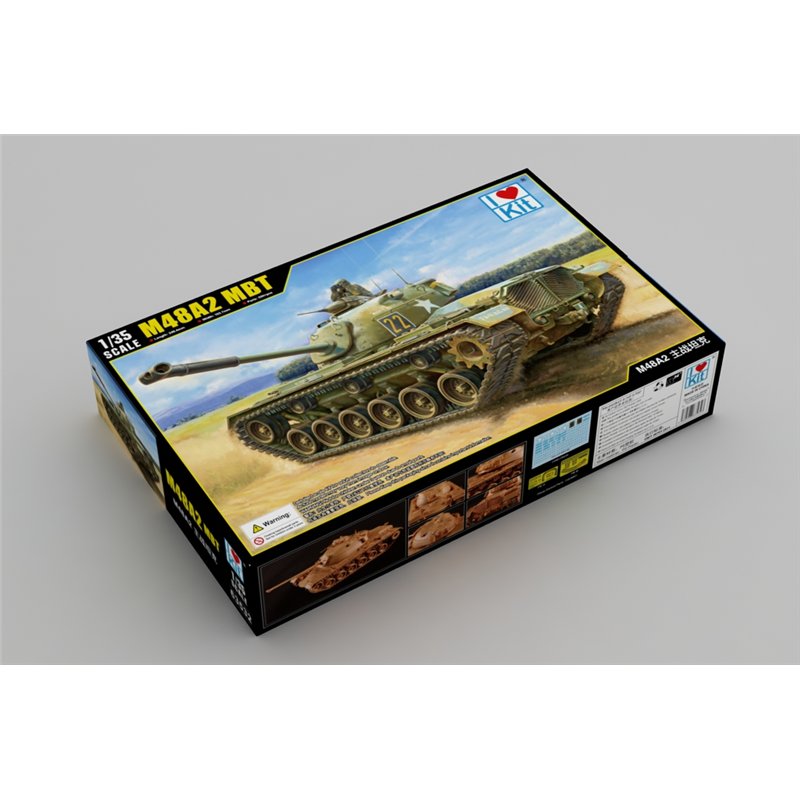 1:35 Сборная модель Основной боевой танк M48A2 - 63532