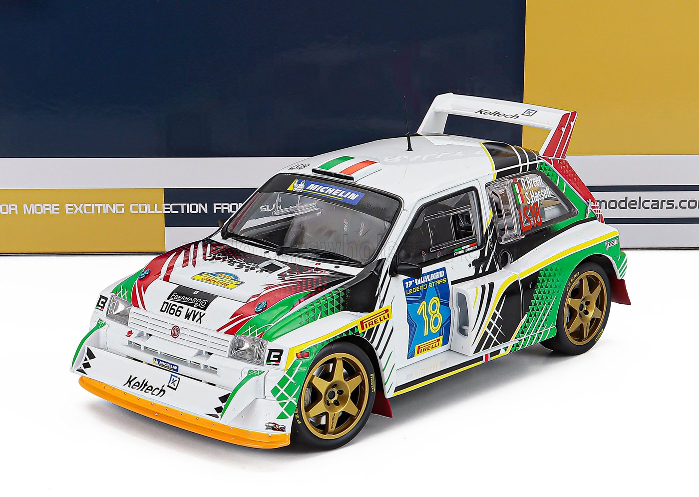 1:18 MG Metro 6R4 #18 Rallylegend R.Breen/S.Hassett (2019) - 5548