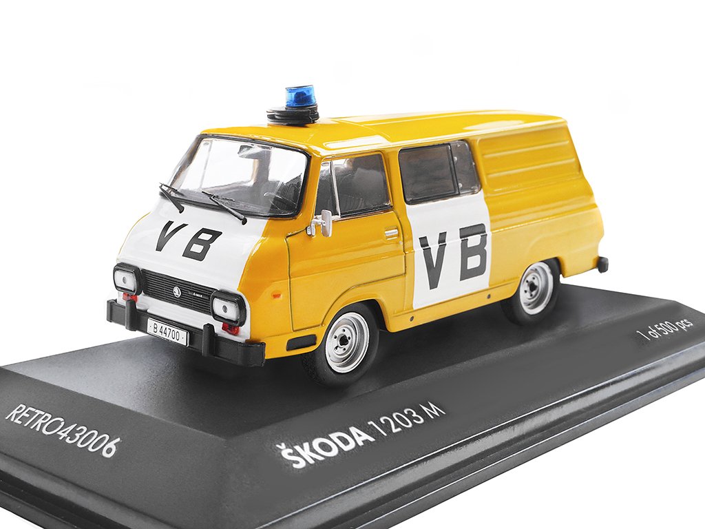 1:43 SKODA 1203 M Veřejná Bezpečnost - 43006