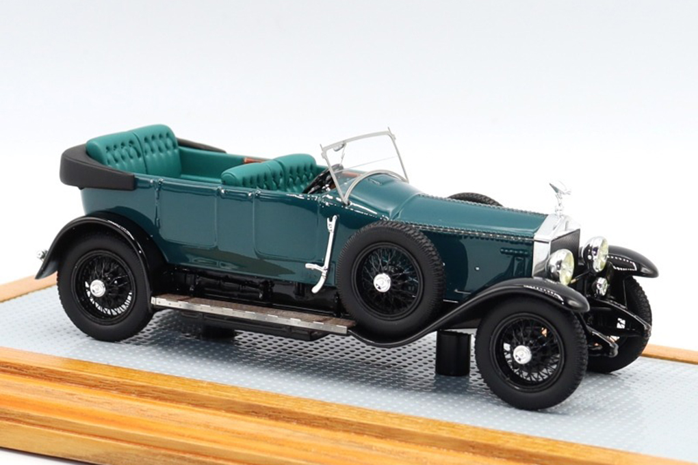 1:43 Rolls-Royce Silver Ghost 1924 Torpedo Tourer Million Guiet sn2AU Ettore Bugatti's Car open, Green - IL43121