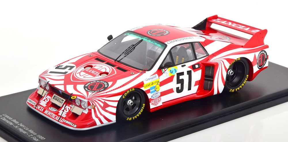 1:18 LANCIA Beta No 51 24h Le Mans, Darniche/Heyer/Fabi (1980) - 18S422