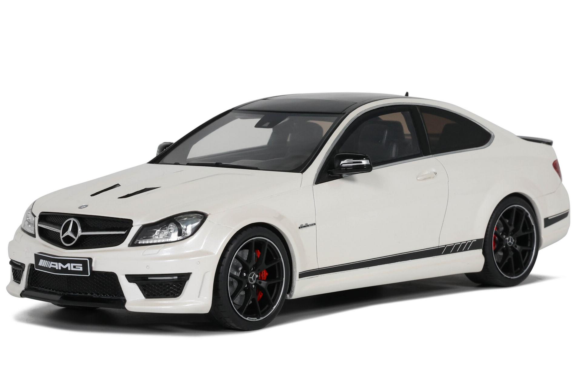 1:18 MERCEDES-BENZ C63 W204 Coupe (2014), white - GT899