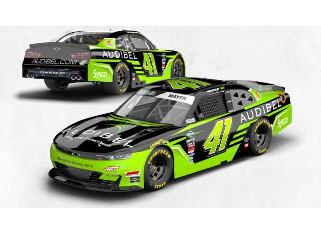 1:24 CHEVROLET #41 Sam Mayer *Audibel*, green/black 2026 - N412623AUBSM