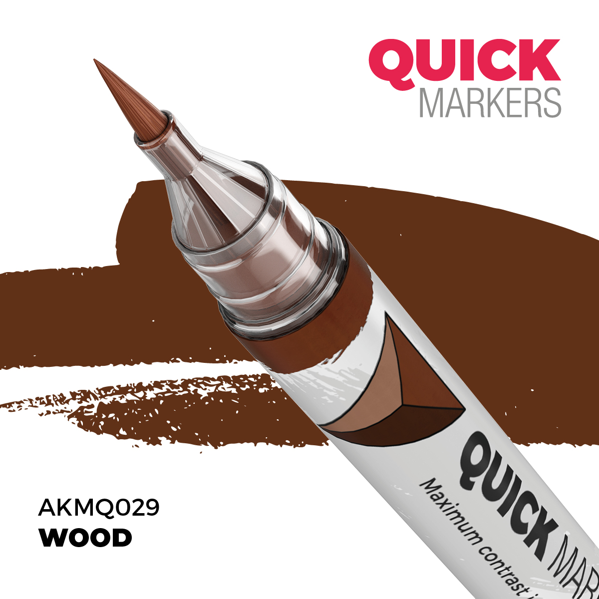 Маркер QUICK MARKER - Дерево / Wood - AKMQ029