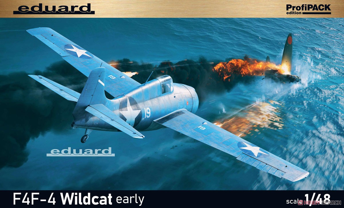 1:48 Сборная модель F4F-4 Wildcat early - 82202