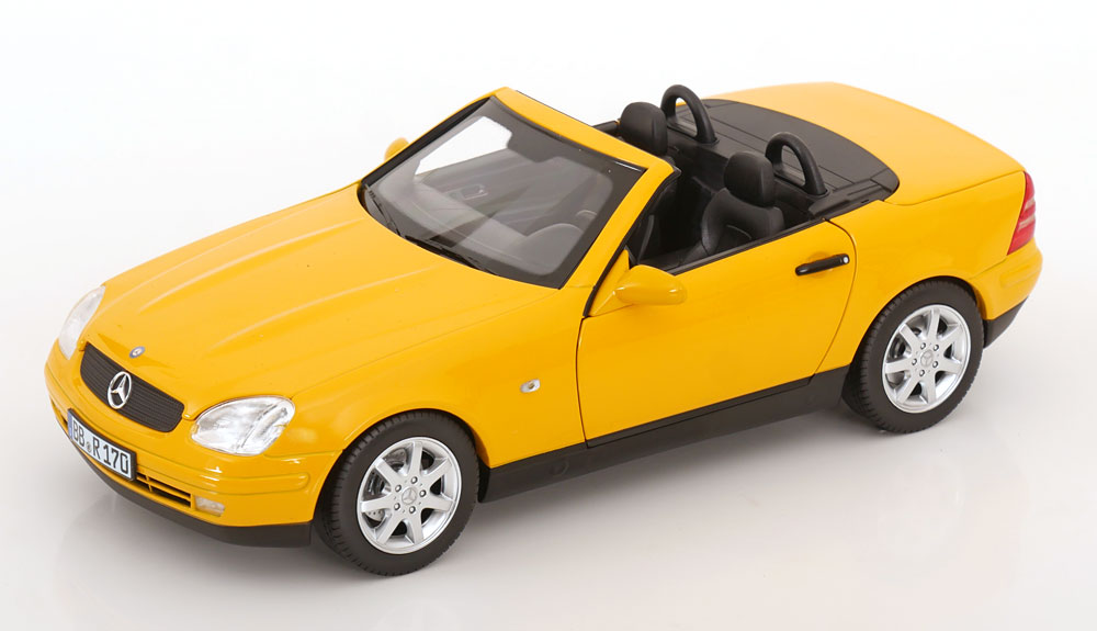 1:18 MERCEDES-BENZ SLK 200 Roadster (1996-2000), yellow - B66040713