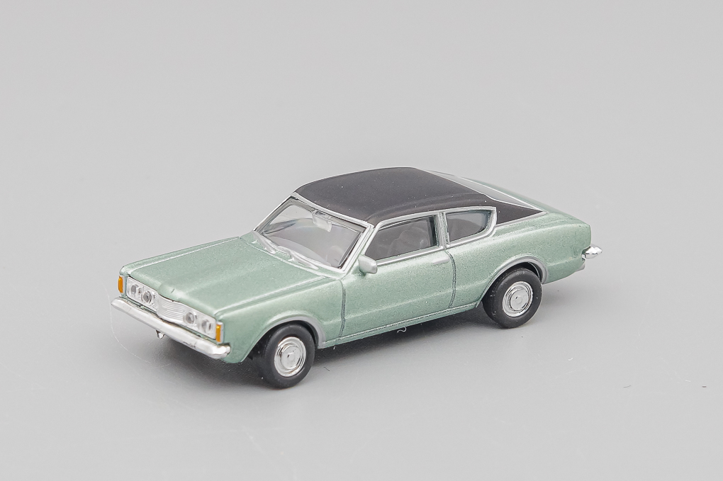 1:87 FORD Taunus 1600 Coupe, silvergreenmetallic - 033398-X1
