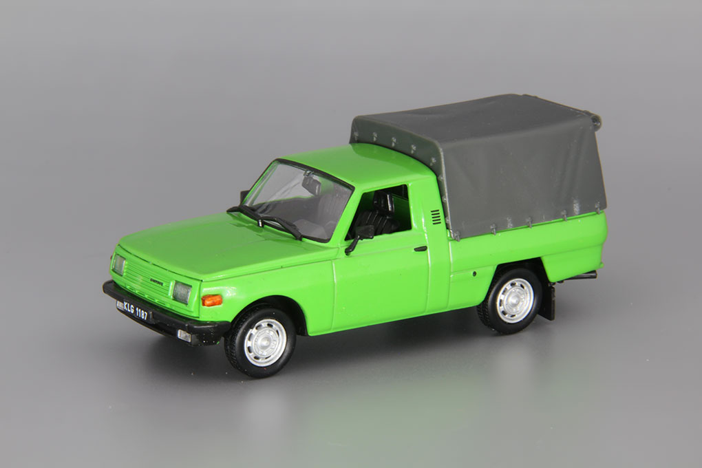 1:43 WARTBURG 353 Trans, Kultowe Auta 59, green - kul059