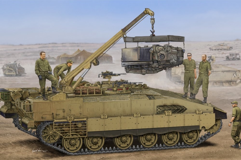1:35 Сборная модель Israel Merkava ARV - 82457
