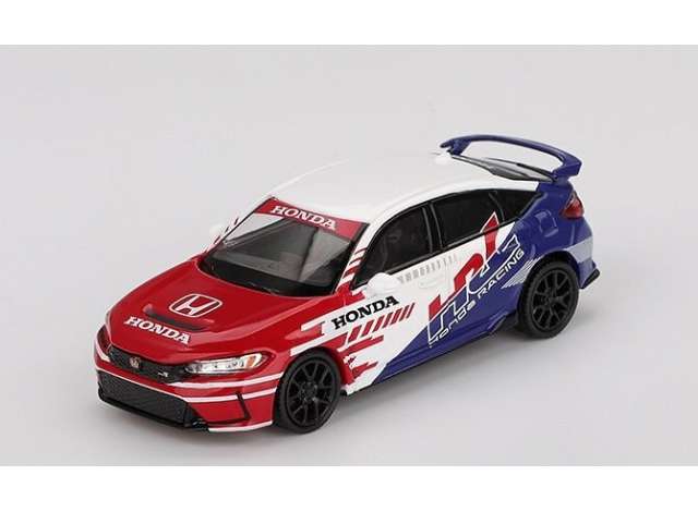 1:64 Honda Civic Type R Pace Car HRC, red/white/blue 2024 - MGT01079Lhd