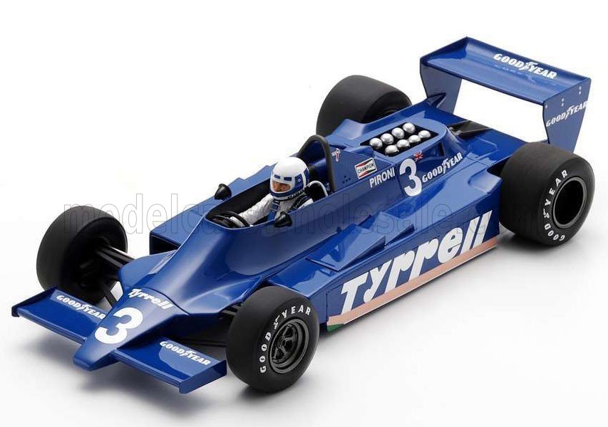 1:18 TYRRELL F1 009 Candy №3 Brazilian GP DIDIER PIRONI (1979) - 18S742