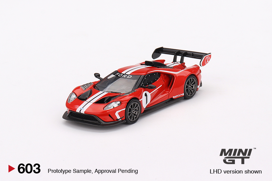 1:64 Ford GT MK II #013, rosso alpha - MGT00603