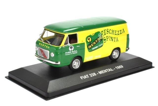 1:43 FIAT 238  'MENTAL' 1969 Green / Yellow - AF087