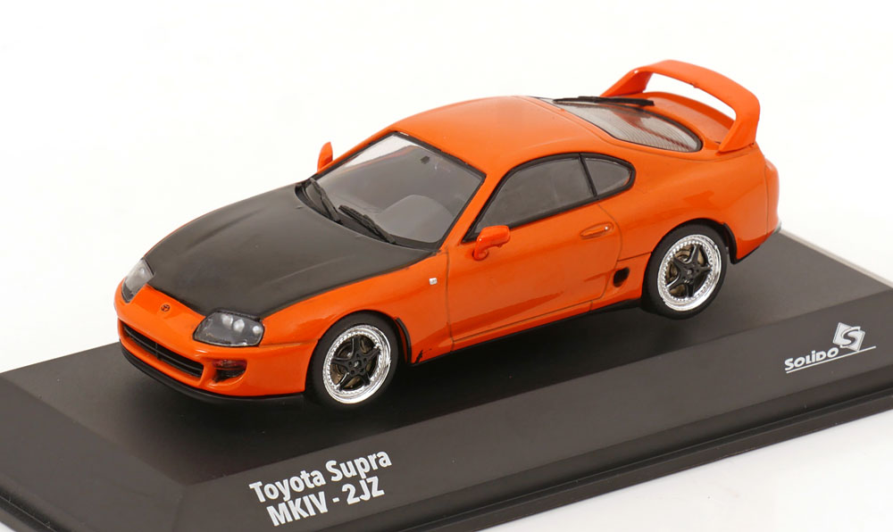 1:43 TOYOTA Supra MK IV Custom (2001), orange black - S4314006