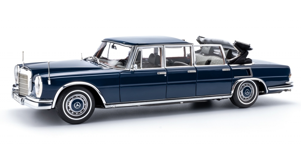 1:18 Mercedes-Benz (W100) 6-door Pullman Landaulet with functional softtop - M-205