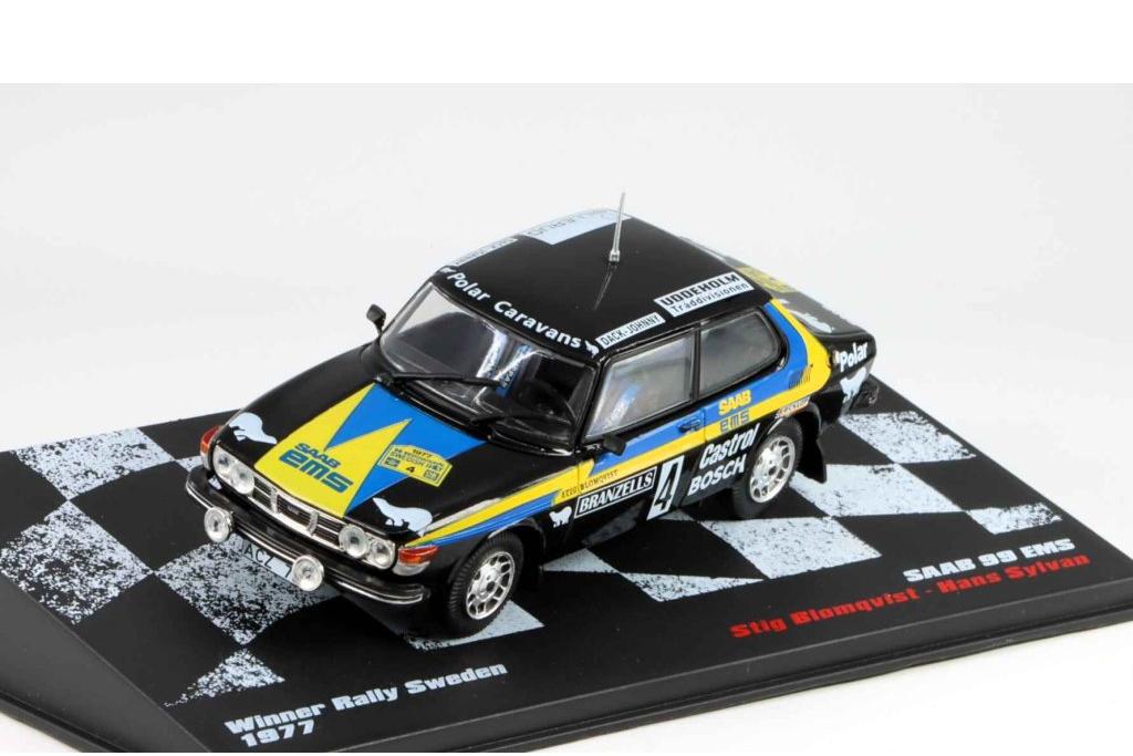 1:43 SAAB 99 EMS №4 Winner Rally Sweden S. Blomqvist - H. Sylvarr (1977) - DEAZAV82