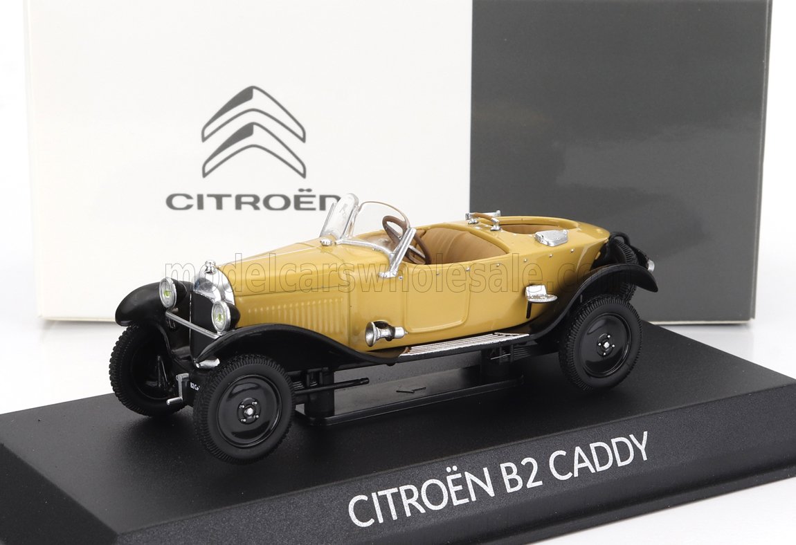 1:43 CITROEN Type B2 Cabriolet Open (1923), Yellow Black - AMC0191100
