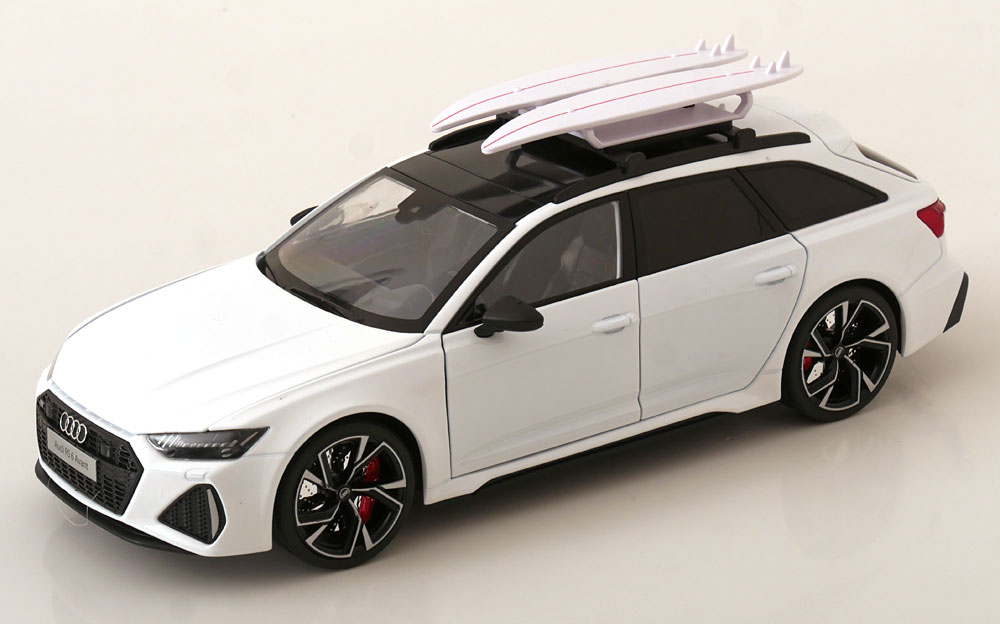 1:18 AUDI RS6 Avant (2020), white metallic - QXT2503121W